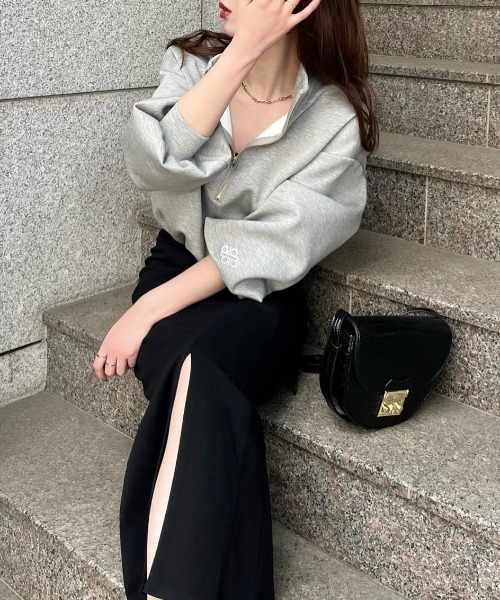 【セール】ガムストレッチタイトロングスカート’23ｓ（スカート）｜ROYAL PARTY（ロイヤルパーティー）