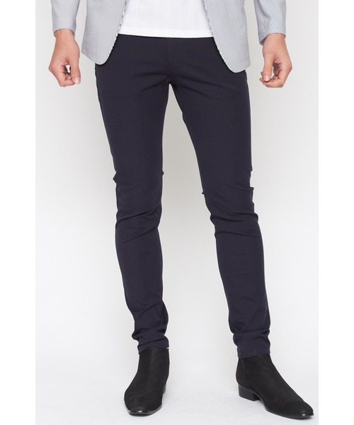 TORNADO MART（トルネードマート）の「TORNADO MART∴ハイパワーツイルストレッチスキニーパンツ（その他パンツ・メンズ・グレー/ブラック/ベージュ/ネイビー・M/L/LL/S）」の4枚目の写真