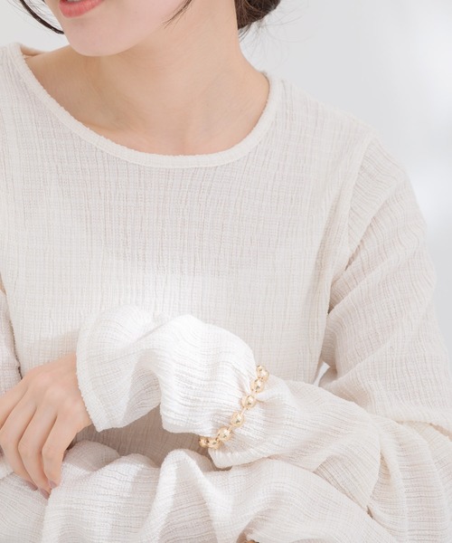 KATHARINE ROSS（キャサリンロス）の「【KATHARINE ROSS】メタリックボールブレスレット（ブレスレット・レディース・ゴールド/シルバー・MEDIUM）」の9枚目の写真