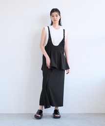 LANVIN en Bleu | サマーウールサロペットワンピース(ワンピース)