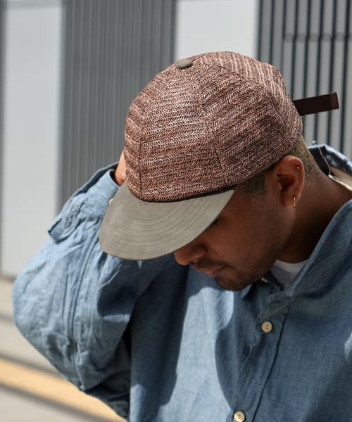 SUBLIME（サブライム）の「【SUBLiME/サブライム】MESH BRADE BB CAP（キャップ・メンズ・アイボリー/ブラウン・FREE）」の4枚目の写真