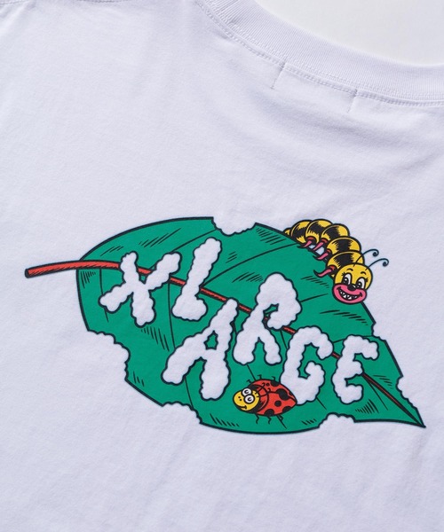 XLARGE（エクストララージ）の「XL BUG S/S TEE（Tシャツ/カットソー・メンズ・ライトグリーン/ブラック/ホワイト・M/XL/S/L）」の6枚目の写真