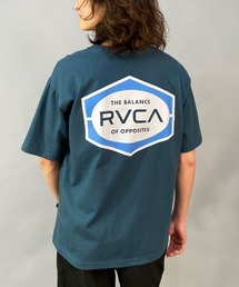 RVCA/ルーカ オーバーサイズ バックプリントTシャツ/クルーネックTEE/半袖Tシャツ BD041-224