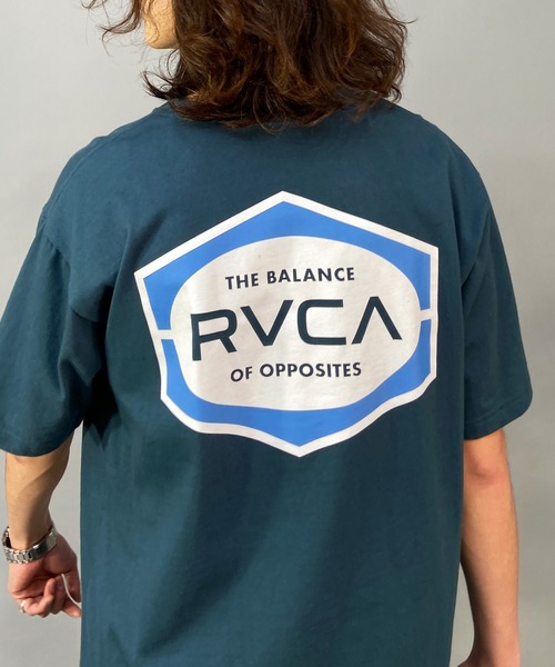 RVCA(ルーカ)の「RVCA/ルーカ オーバーサイズ バックプリントTシャツ/クルーネックTEE/半袖Tシャツ BD041-224(Tシャツ/カットソー・メンズ・ダークブルー/ブラック/ホワイト・L/M/XL)」の13枚目の写真