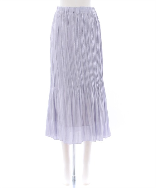 clear（クリア）の「シャイニープリーツスカート[春 夏 大活躍 着回し抜群 大人 カジュアル こなれ感]（スカート・レディース・ベージュ/ラベンダー/ピンク・F）」の13枚目の写真