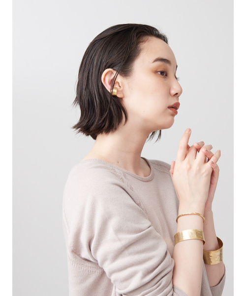 collex（コレックス）の「【Ljud/ユード】WAVEハンマーバングル（バングル/リストバンド・レディース・ゴールド/シルバー・フリー）」の3枚目の写真