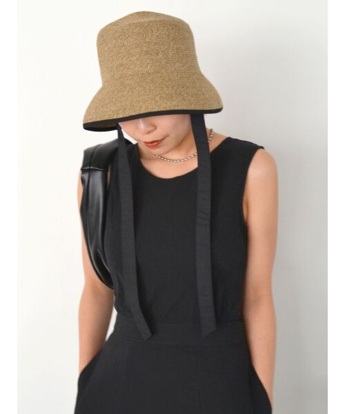 Ungrid（アングリッド）の「バックデザインノースリワンピース（ワンピース・レディース・オレンジ/ブラック/アイボリー・SMALL/MEDIUM）」の21枚目の写真