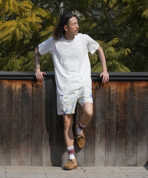 TCSS（ティーシーエスエス）の「BOARD SHORTS/Critical Slide(クリティカルスライド)TCSSビーチモチーフ総柄プリントウエストゴムスイムボードショーツ サーフトランクス【水着】（水着・メンズ・ブラック/ホワイト・32inch/30inch/28inch/34inch）」の12枚目の写真