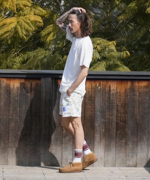 TCSS（ティーシーエスエス）の「BOARD SHORTS/Critical Slide(クリティカルスライド)TCSSビーチモチーフ総柄プリントウエストゴムスイムボードショーツ サーフトランクス【水着】（水着・メンズ・ブラック/ホワイト・32inch/30inch/28inch/34inch）」の13枚目の写真