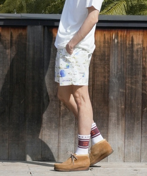 TCSS（ティーシーエスエス）の「BOARD SHORTS/Critical Slide(クリティカルスライド)TCSSビーチモチーフ総柄プリントウエストゴムスイムボードショーツ サーフトランクス【水着】（水着・メンズ・ブラック/ホワイト・32inch/30inch/28inch/34inch）」の17枚目の写真