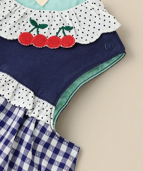 baby cheer（ベイビーチアー）の「さくらんぼチュニック（チュニック・キッズ・ネイビー/レッド・100cm/90cm/120cm/80ｃｍ/110cm）」の8枚目の写真