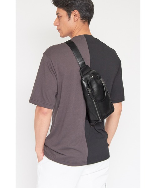 セール】TORNADO MART∴レザーボディバッグ（ボディバッグ/ウエスト