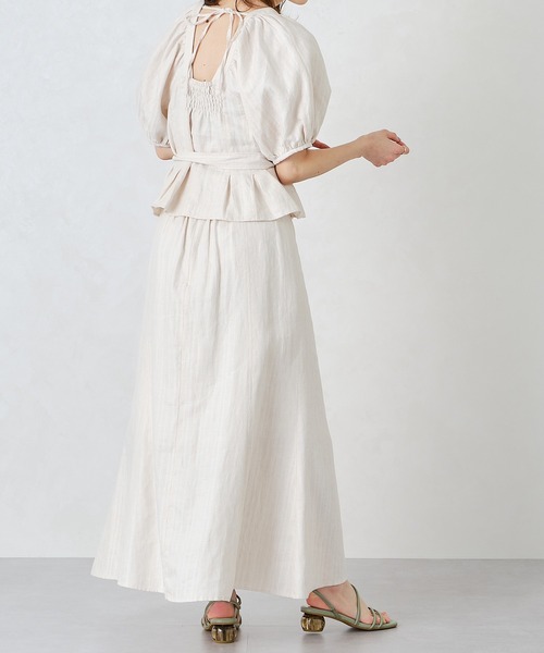 ORiental TRaffic（オリエンタルトラフィック）の「■クリアヒールアシンメトリーサンダル/31257（サンダル・レディース・ベージュ/オレンジ/グリーン・M/S/L/3L/LL/SS）」の10枚目の写真