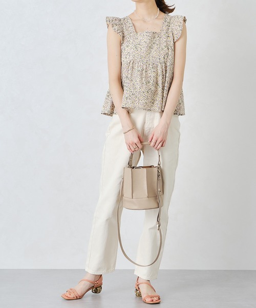 ORiental TRaffic（オリエンタルトラフィック）の「■クリアヒールアシンメトリーサンダル/31257（サンダル・レディース・ベージュ/オレンジ/グリーン・M/S/L/3L/LL/SS）」の14枚目の写真