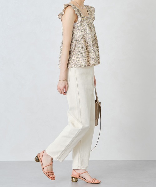 ORiental TRaffic（オリエンタルトラフィック）の「■クリアヒールアシンメトリーサンダル/31257（サンダル・レディース・ベージュ/オレンジ/グリーン・M/S/L/3L/LL/SS）」の15枚目の写真