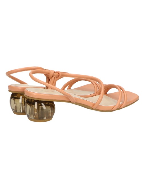 ORiental TRaffic（オリエンタルトラフィック）の「■クリアヒールアシンメトリーサンダル/31257（サンダル・レディース・ベージュ/オレンジ/グリーン・M/S/L/3L/LL/SS）」の17枚目の写真