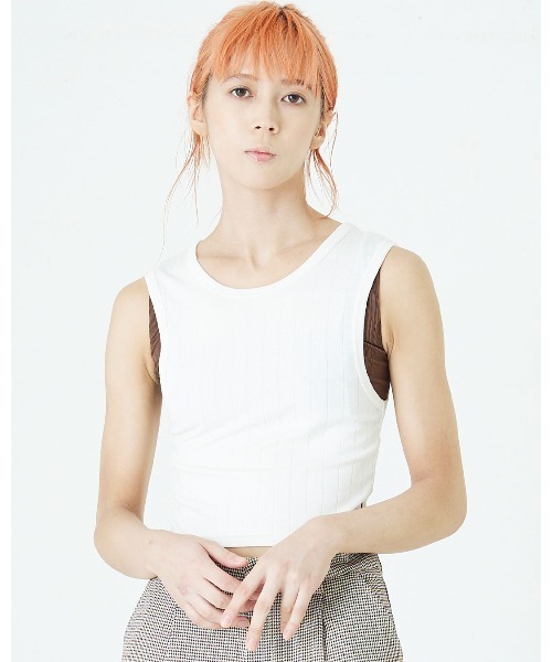 BANKS(バンクス)の「TANK/BANKS(バンクス)タンクトップ(タンクトップ・レディース・オフホワイト・X-SMALL/SMALL/MEDIUM)」の9枚目の写真