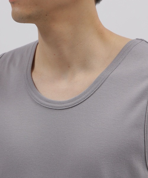 LAKOLE(ラコレ)の「TCスムースロングタンク / 192045(タンクトップ・メンズ・ブラック/グレー/ホワイト・MEDIUM/X-LARGE/LARGE)」の7枚目の写真