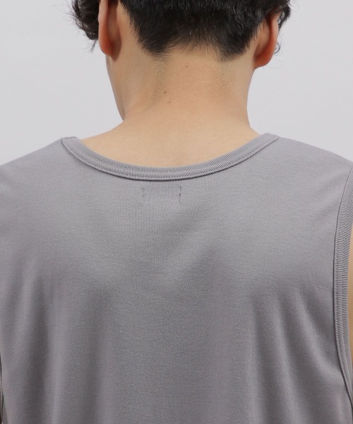 LAKOLE(ラコレ)の「TCスムースロングタンク / 192045(タンクトップ・メンズ・ブラック/グレー/ホワイト・MEDIUM/X-LARGE/LARGE)」の8枚目の写真