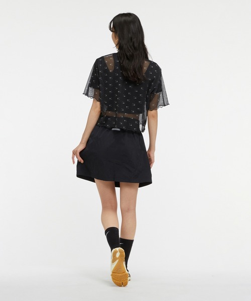 ☆人気☆【NIKE】☆WMNS AIR PRINT MESH クロップド丈トップス☆ NIKE（ナイキ）の「ナイキ エア ウィメンズ プリント メッシュ