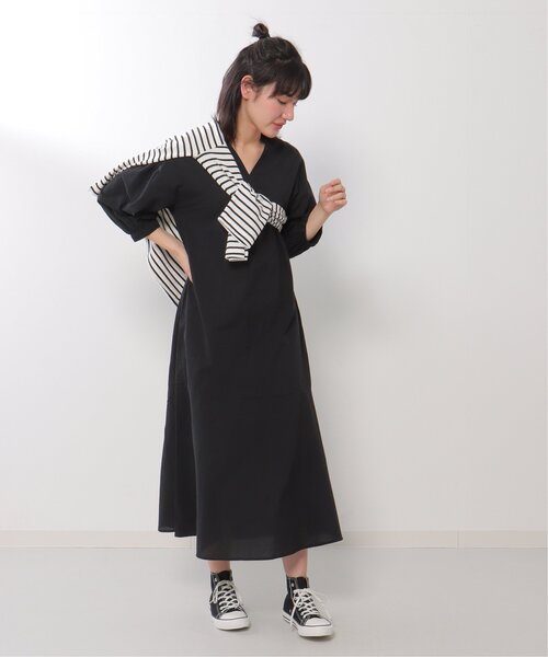 LBC（エルビーシー）の「コットンボイルマーメードワンピ（ワンピース・レディース・ダークグリーン/ブラック/ベージュ・M）」の14枚目の写真