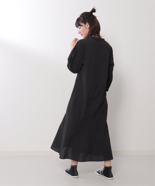 LBC（エルビーシー）の「コットンボイルマーメードワンピ（ワンピース・レディース・ダークグリーン/ブラック/ベージュ・M）」の16枚目の写真