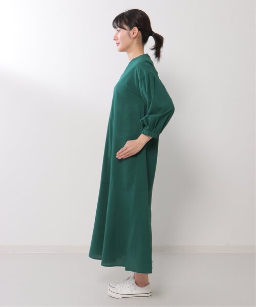 LBC（エルビーシー）の「コットンボイルマーメードワンピ（ワンピース・レディース・ダークグリーン/ブラック/ベージュ・M）」の20枚目の写真