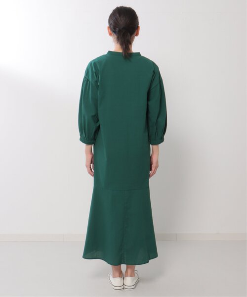 LBC（エルビーシー）の「コットンボイルマーメードワンピ（ワンピース・レディース・ダークグリーン/ブラック/ベージュ・M）」の21枚目の写真