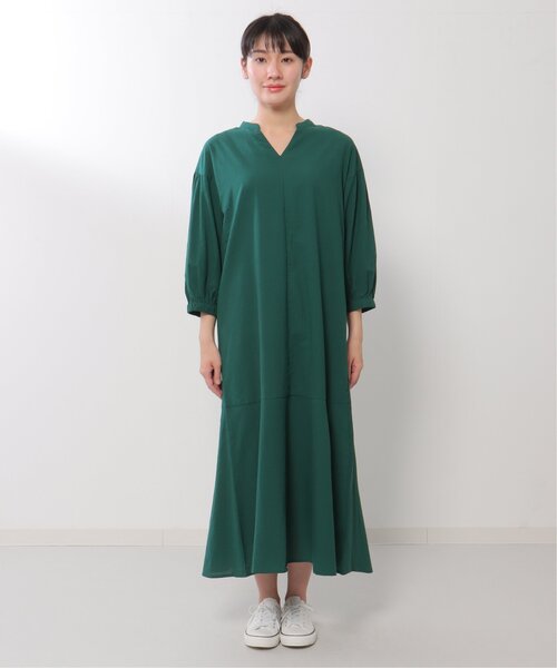 LBC（エルビーシー）の「コットンボイルマーメードワンピ（ワンピース・レディース・ダークグリーン/ブラック/ベージュ・M）」の22枚目の写真