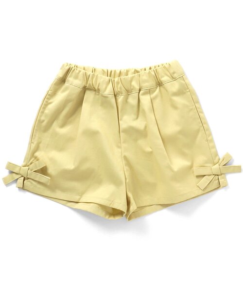 Seraph(セラフ)の「裾リボンショートパンツ(その他パンツ・キッズ・サックスブルー/レモンイエロー/ラベンダー/ベージュ・90/100/110/120/130/140)」の4枚目の写真
