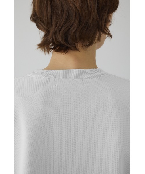 RIM.ARK（リムアーク）の「Asymmetry knit tops（ニット/セーター・レディース・ホワイト/ライトブルー/ライトイエロー/ダークグレー/ブルー・FREE）」の16枚目の写真