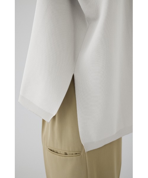 RIM.ARK（リムアーク）の「Asymmetry knit tops（ニット/セーター・レディース・ホワイト/ライトブルー/ライトイエロー/ダークグレー/ブルー・FREE）」の19枚目の写真