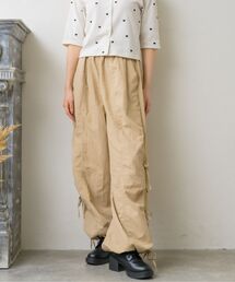 ems excite | サイドリボンナイロンPT(その他パンツ)