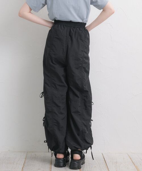 ems excite（エムズエキサイト）の「サイドリボンナイロンPT（その他パンツ・レディース・ブラック/ナチュラル/ピンク/ライトブルー/ベージュ・FREE）」の16枚目の写真