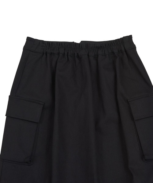 PUNYUS（プニュズ）の「フロントジップカーゴロングスカート（スカート・レディース・カーキ/ブラック・3/1/2/4）」の22枚目の写真