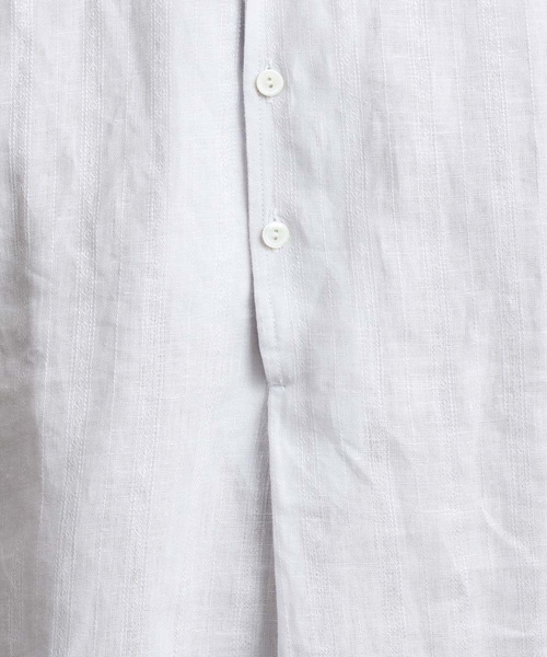 MICHEL KLEIN HOMME (ミッシェルクランオム)の「《日本製》7分袖カプリシャツ(シャツ/ブラウス・メンズ・ライトグレー/グリーン/オレンジ・X-LARGE/MEDIUM/LARGE)」の14枚目の写真