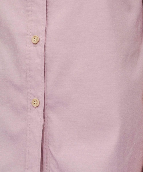 FOREVER 21（フォーエバー トゥエンティーワン）の「ストライプ/無地 カットアウトシャツ（シャツ/ブラウス・レディース・ホワイト/パープル系その他4/グレー系その他7・FREE）」の17枚目の写真