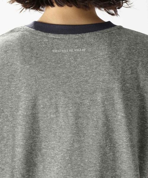 niko and...（ニコアンド）の「アレンジリンガーアソートTシャツ（Tシャツ/カットソー・レディース・ホワイト/チャコール/イエロー/オフホワイト・MEDIUM/LARGE）」の6枚目の写真