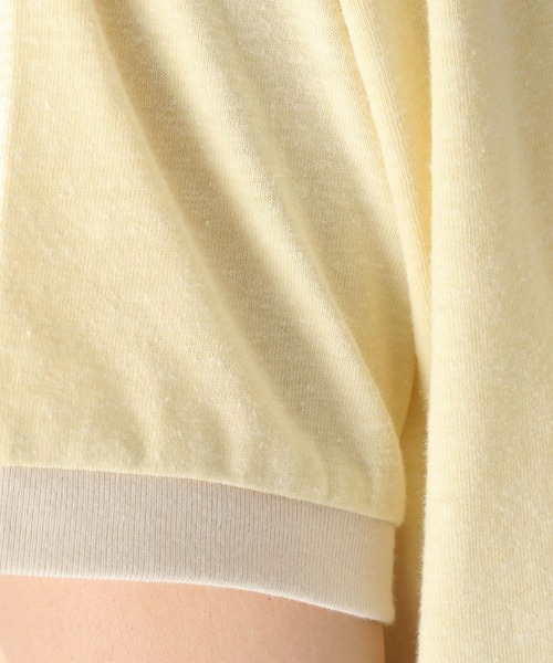 niko and...（ニコアンド）の「アレンジリンガーアソートTシャツ（Tシャツ/カットソー・レディース・ホワイト/チャコール/イエロー/オフホワイト・MEDIUM/LARGE）」の22枚目の写真