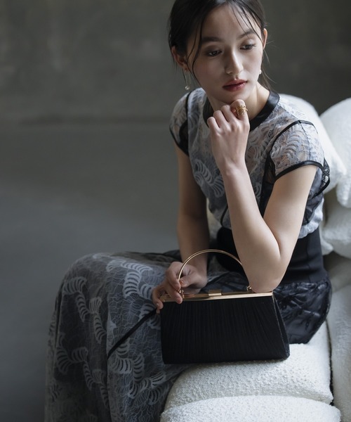 DRESS PLUS（ドレスプラス）の「パーティーバッグ 2WAY ハンドバッグ 結婚式（クラッチバッグ・レディース・ロイヤルブルー/シャンパン/シルバー/ブラック・フリー）」の7枚目の写真