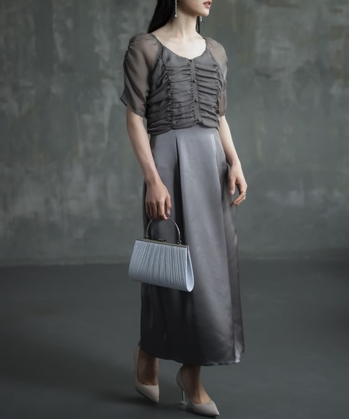 DRESS PLUS（ドレスプラス）の「パーティーバッグ 2WAY ハンドバッグ 結婚式（クラッチバッグ・レディース・ロイヤルブルー/シャンパン/シルバー/ブラック・フリー）」の14枚目の写真
