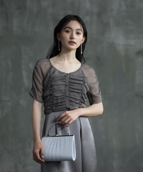 DRESS PLUS（ドレスプラス）の「パーティーバッグ 2WAY ハンドバッグ 結婚式（クラッチバッグ・レディース・ロイヤルブルー/シャンパン/シルバー/ブラック・フリー）」の17枚目の写真