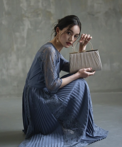 DRESS PLUS（ドレスプラス）の「パーティーバッグ 2WAY ハンドバッグ 結婚式（クラッチバッグ・レディース・ロイヤルブルー/シャンパン/シルバー/ブラック・フリー）」の5枚目の写真