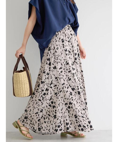 AMERICAN HOLIC（アメリカンホリック）の「サラックールギャザーフレアスカート2（スカート・レディース・パープル/ネイビー/グレー/グリーン・M/L）」の14枚目の写真