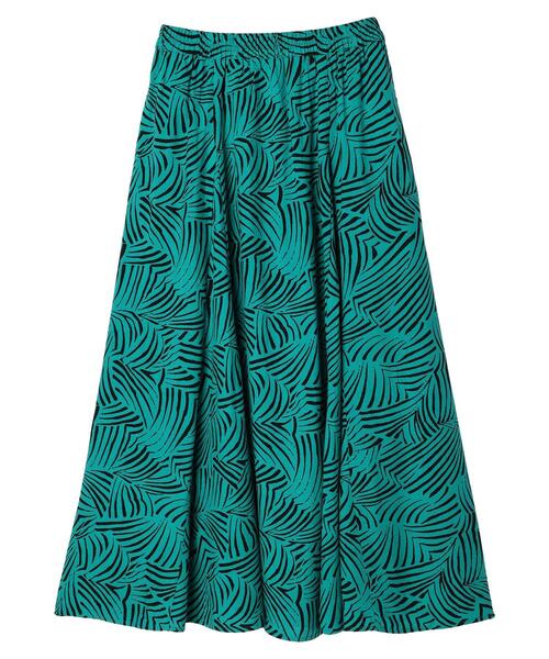 AMERICAN HOLIC（アメリカンホリック）の「サラックールギャザーフレアスカート2（スカート・レディース・パープル/ネイビー/グレー/グリーン・M/L）」の7枚目の写真