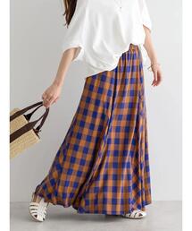 AMERICAN HOLIC | サラッとギャザーフレアースカート2(スカート)