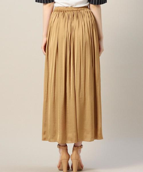 BEAUTY&YOUTH UNITED ARROWS(ビューティーアンドユースユナイテッドアローズ)の「BY ギャザーマキシスカート◆(スカート・レディース・オフホワイト/ベージュ/ネイビー・フリー)」の12枚目の写真