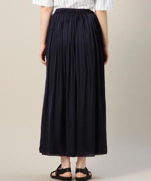 BEAUTY&YOUTH UNITED ARROWS(ビューティーアンドユースユナイテッドアローズ)の「BY ギャザーマキシスカート◆(スカート・レディース・オフホワイト/ベージュ/ネイビー・フリー)」の15枚目の写真