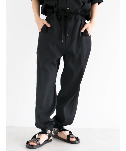 CRAFT STANDARD BOUTIQUE(クラフトスタンダードブティック)の「楊柳イージーパンツ(その他パンツ・メンズ・ブラック/グレー/ブルー・M/L/XL)」の7枚目の写真