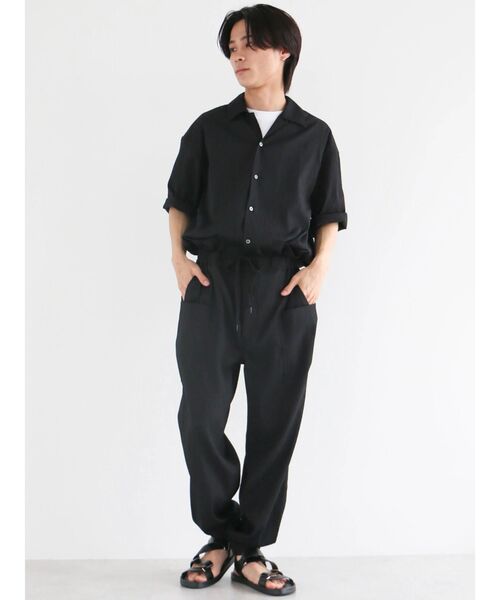 CRAFT STANDARD BOUTIQUE(クラフトスタンダードブティック)の「楊柳イージーパンツ(その他パンツ・メンズ・ブラック/グレー/ブルー・M/L/XL)」の11枚目の写真
